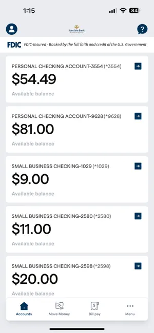 Sunstate Bank screenshot 2