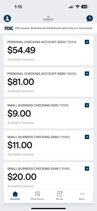 Sunstate Bank Screenshot 2 of 5