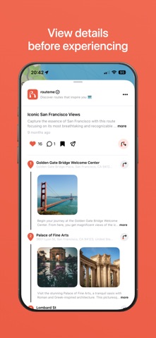 RouteMe: Start Exploring Screenshot 3 of 10