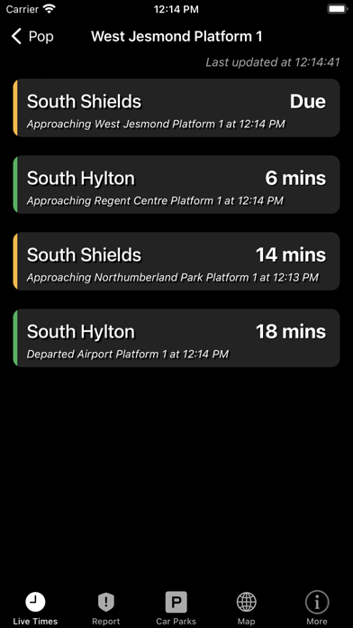 Pop for Tyne and Wear Metro Screenshot