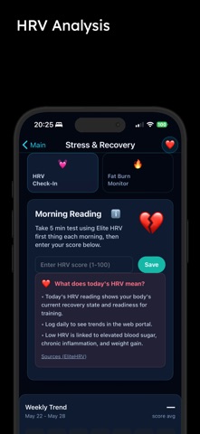 Automate My Fitness AI screenshot