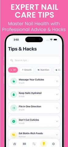 Nail Tracker: Growth & Polish Screenshot 6 of 6