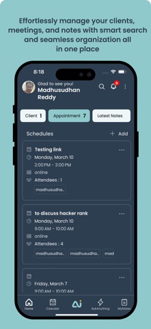 AgentHi screenshot