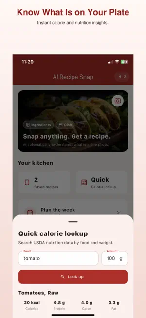 AI Recipe Snap screenshot 4