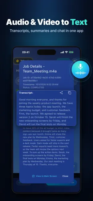 Voxt: Transcribe Audio to Text screenshot 1