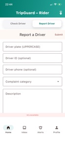TripGuard Safety screenshot