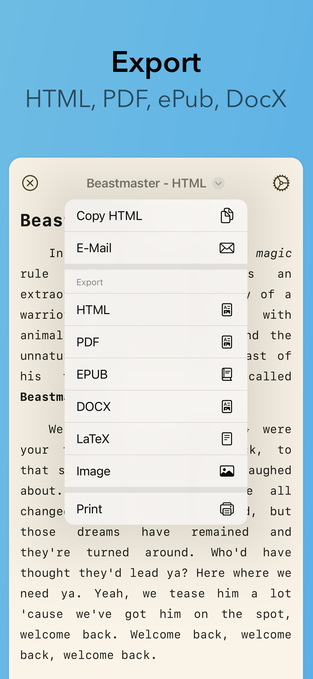 iWriter 2 screenshot 4
