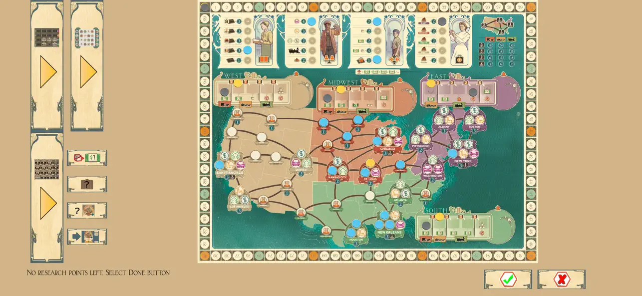 #3. Carnegie - The Board Game (iOS) 作者: ycyclop games