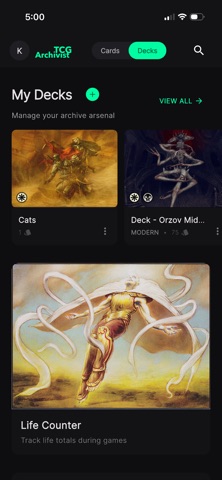 TCG Archivist Screenshot 6 of 9