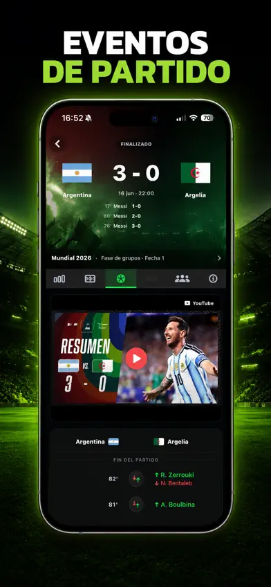 Potrero: Fútbol en Vivo screenshot 1