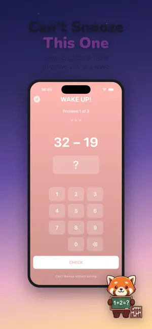 PandAlarm - Alarm Wake Up Game screenshot 3