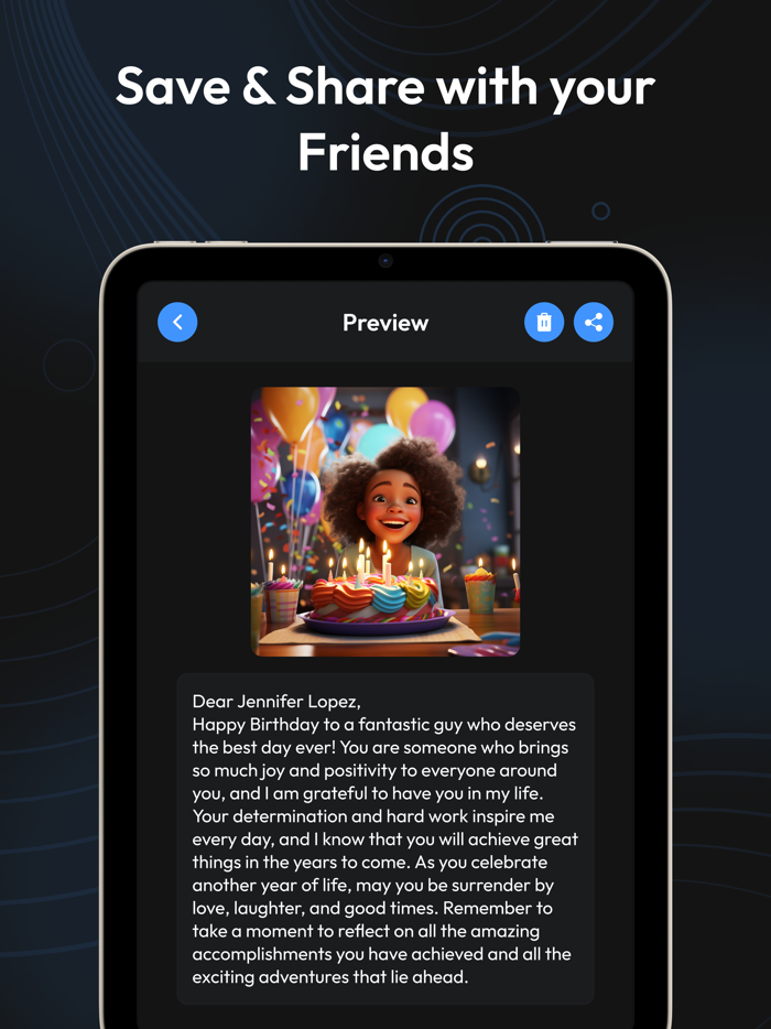 AI Birthday Photo - Video