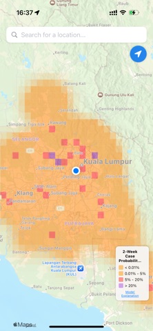 Dengue Map Malaysia Screenshot 1 of 4