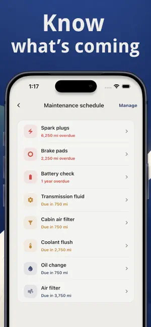 Odo: Car Maintenance Reminder screenshot 2