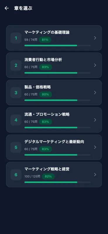 マーケティング検定2級対策 screenshot 2 of 6