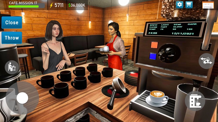 Coffee Shop Cafe Simulator 24