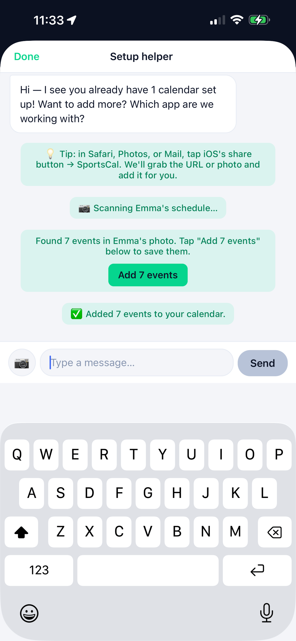 SportsCal App screenshot 7