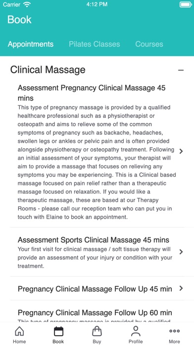 App screenshot