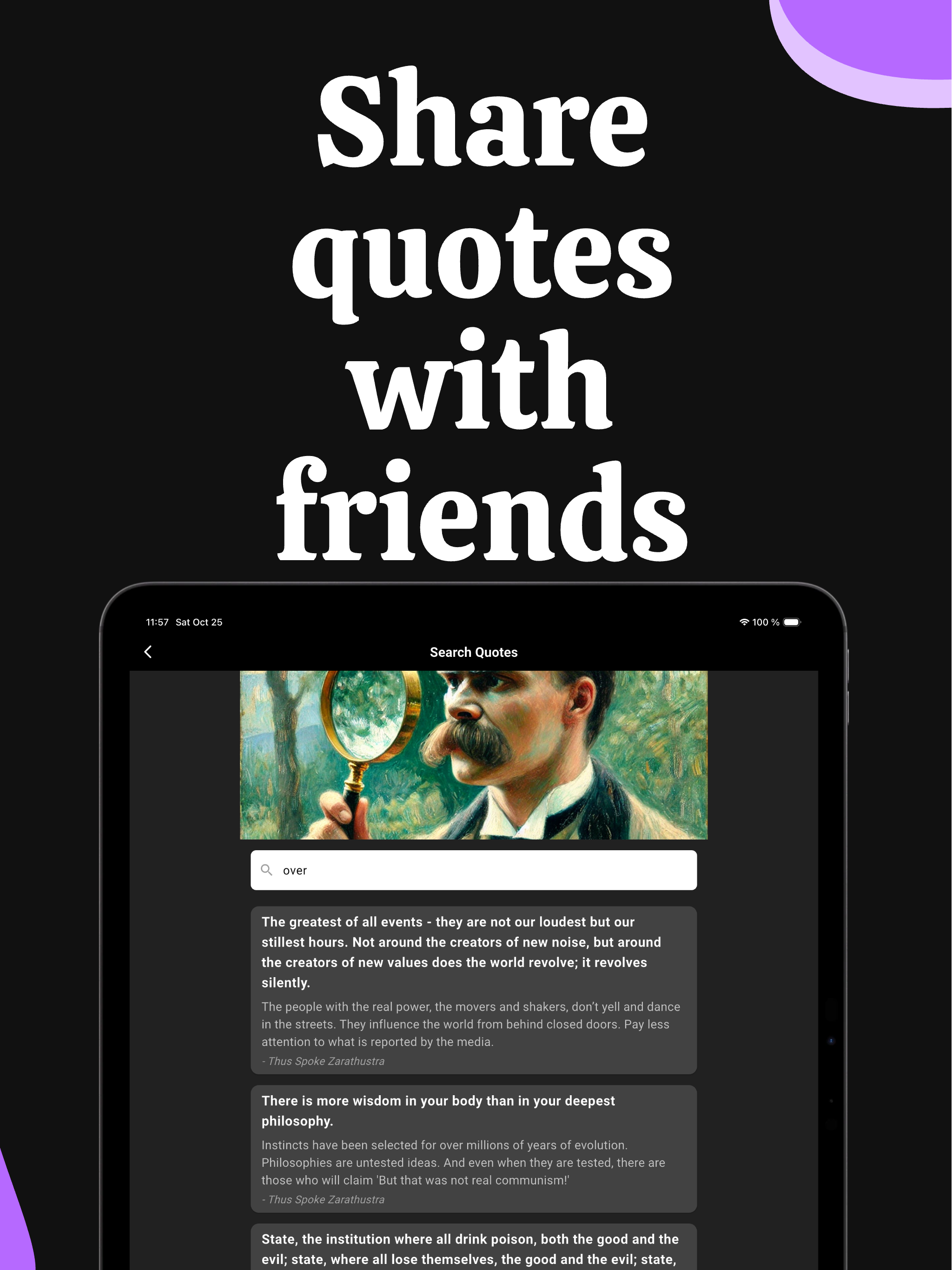 Daily Nietzsche - Philosophy screenshot 9