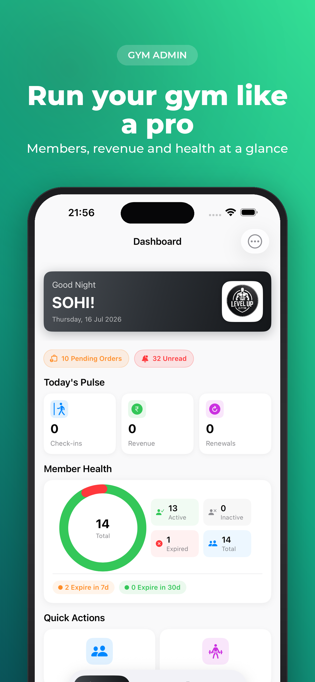 LevelUp Fitness Pathankot screenshot 2