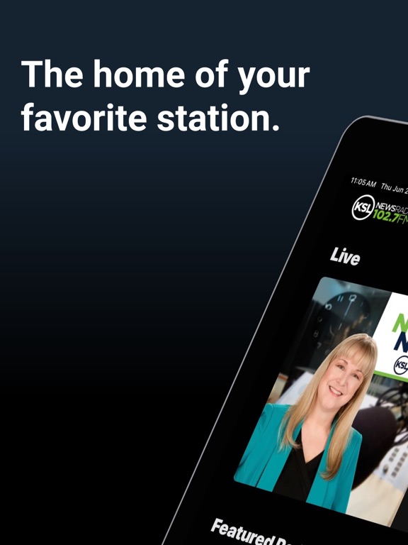 KSL NewsRadio iPad screenshot 1 - News app