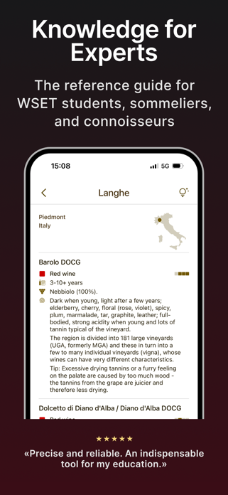 Wine Profiles & Vine Varieties Screenshot 6 of 8