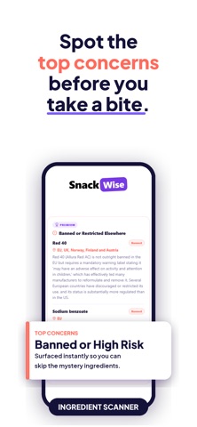 SnackWise: Food Scanner Screenshot 2 of 7