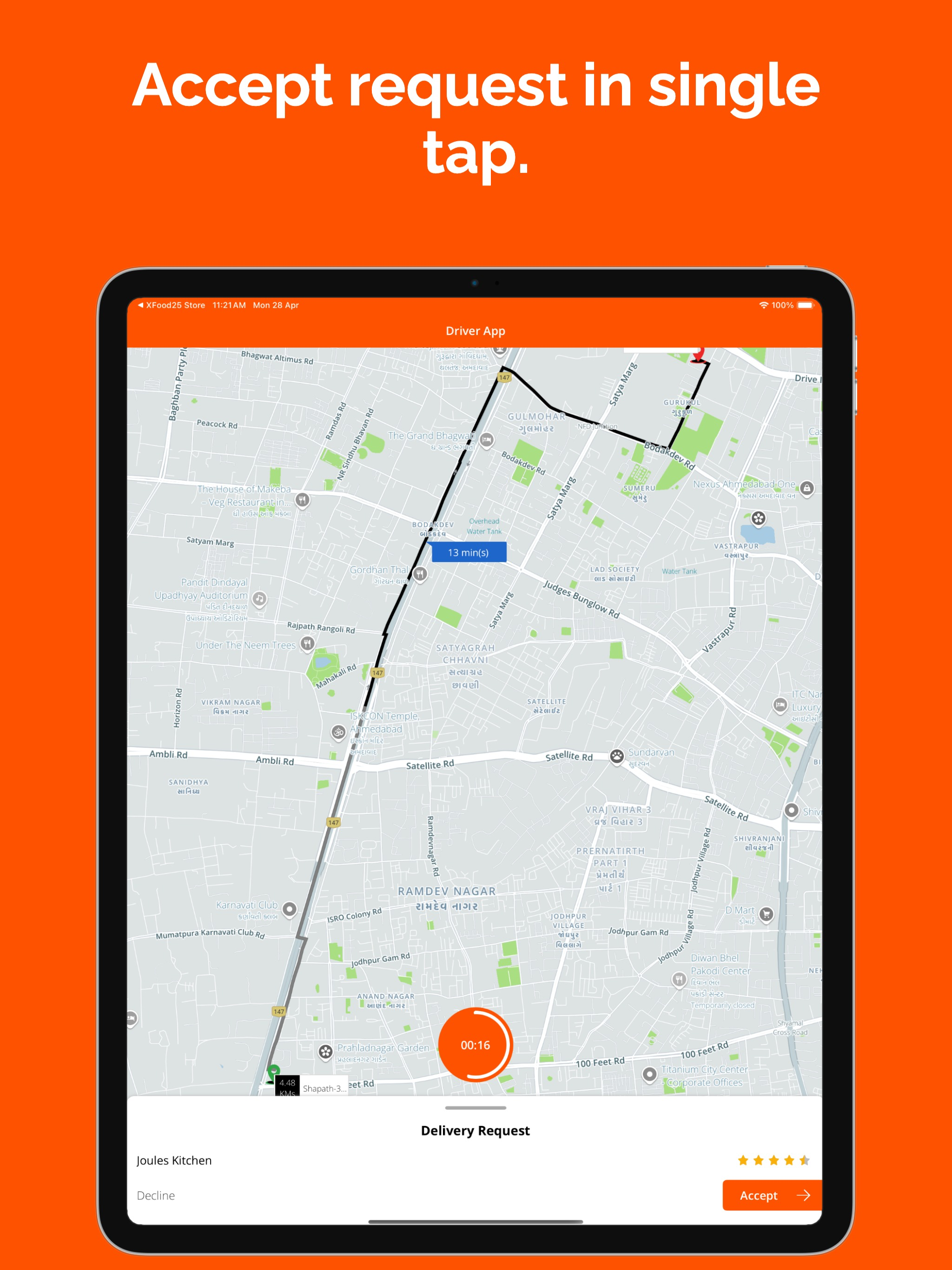 XFood Driver screenshot 12
