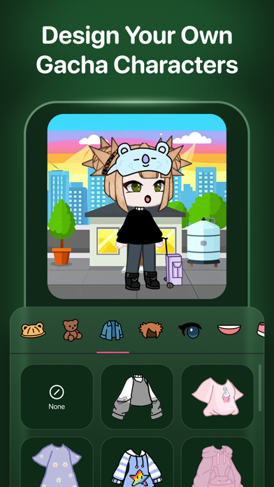 Gacha life HD wallpaper maker iPhone screenshot 4 - Graphics & Design app