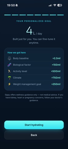 Sippy – Water Tracker screenshot
