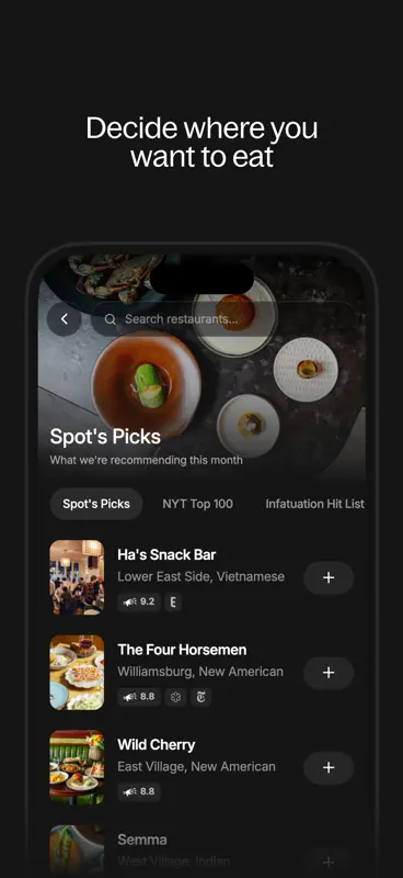 Spot: Get the table screenshot 2 of 5