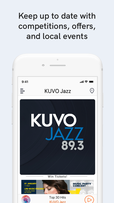 KUVO Jazz Screenshot