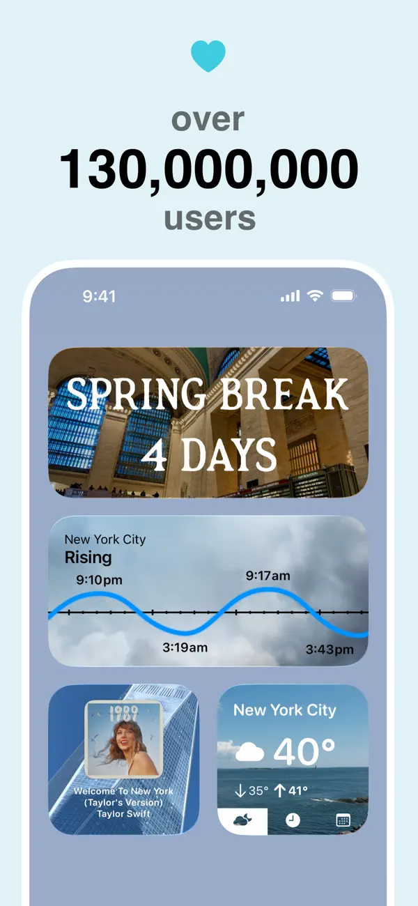 Widgetsmith iPhone App Screenshot 5 – Produktivität