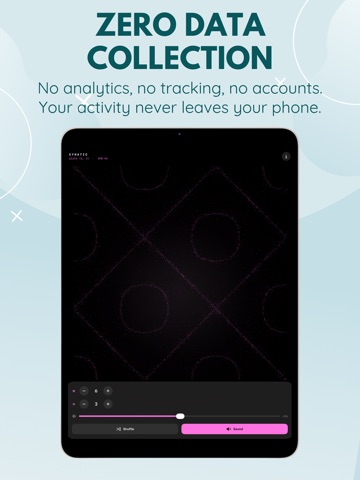 Cymatic: Chladni Sand Plate iPad screenshot