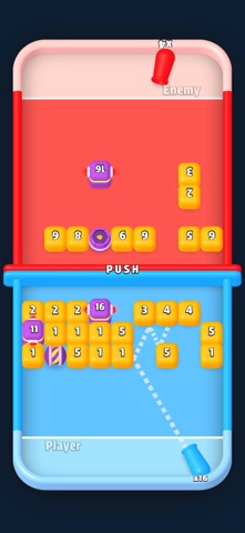 Balls Duel 2: PvP Brick Battle iPhone screenshot