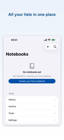 Folio: Tracking Notebooks Screenshot 5 of 5