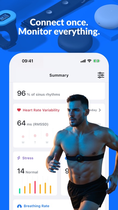 Screenshot #1 pour Aidlab: Health and Fitness