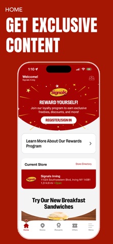 Signals Stores iPhone screenshot
