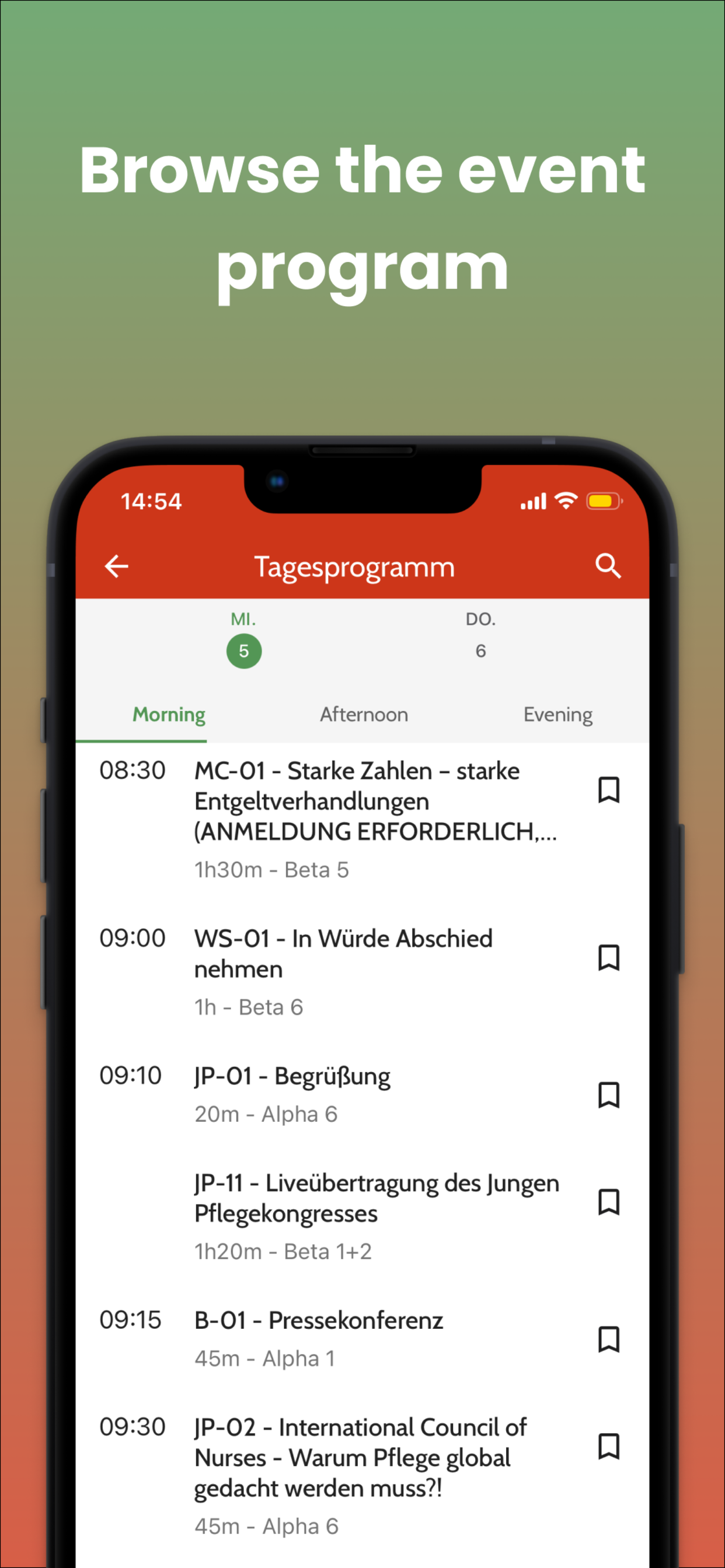 Deutscher Pflegetag screenshot 3