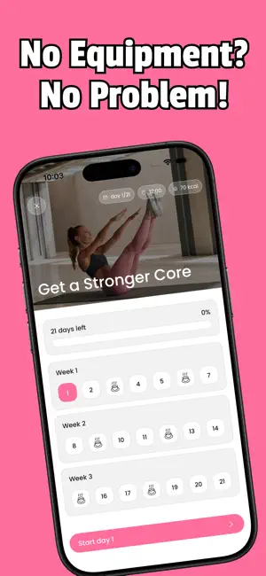 Pilates Workout Plan - at Home screenshot 4