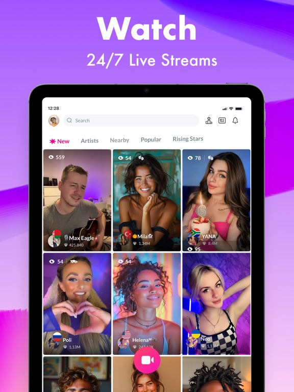 Screenshot #6 pour Tango-Live Stream & Video Chat