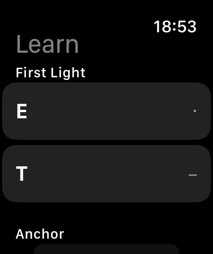 Morse Trail: Learn by Touch