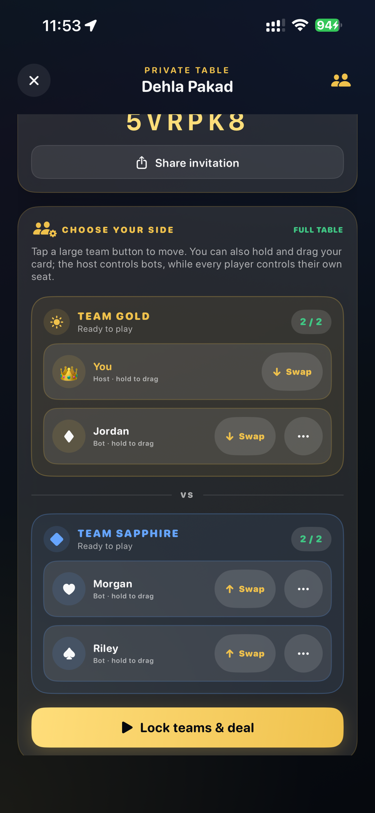 CardBaazi screenshot 2