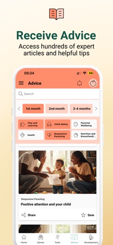Rerai Umntwana parenting app Screenshot 2 of 6