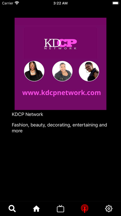 KDCP Network Screenshot