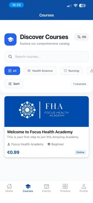 Focus Health Academy screenshot 2