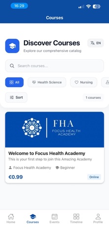 Focus Health Academy screenshot