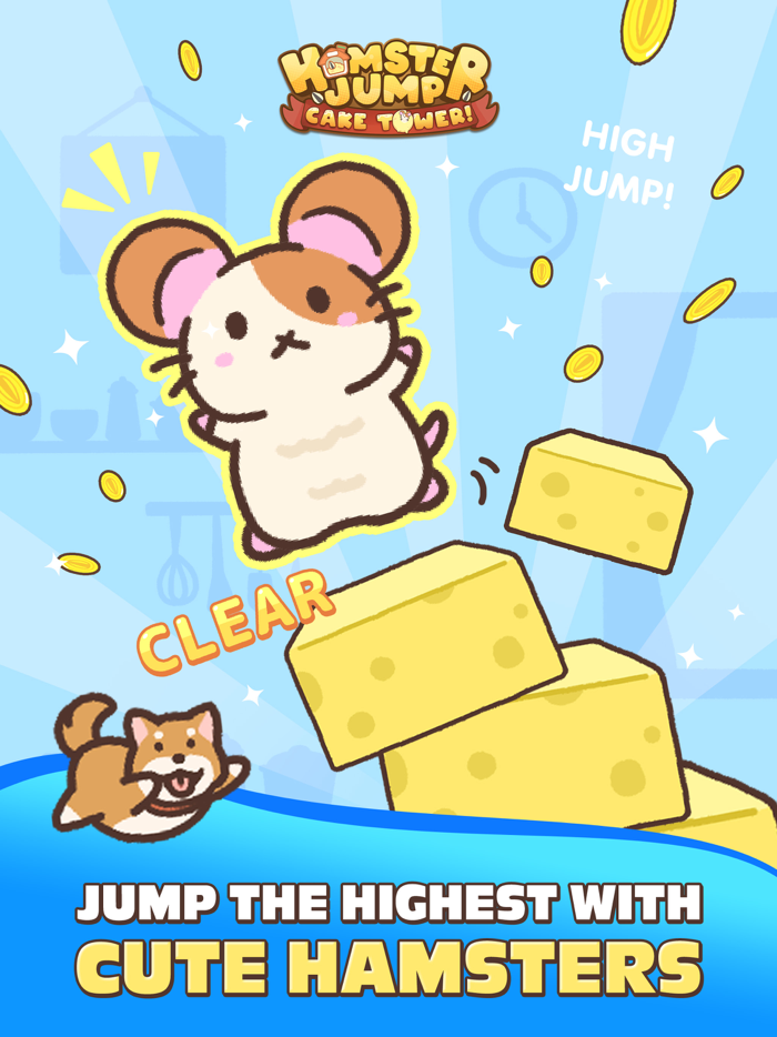 Hamster Jump Cake Tower