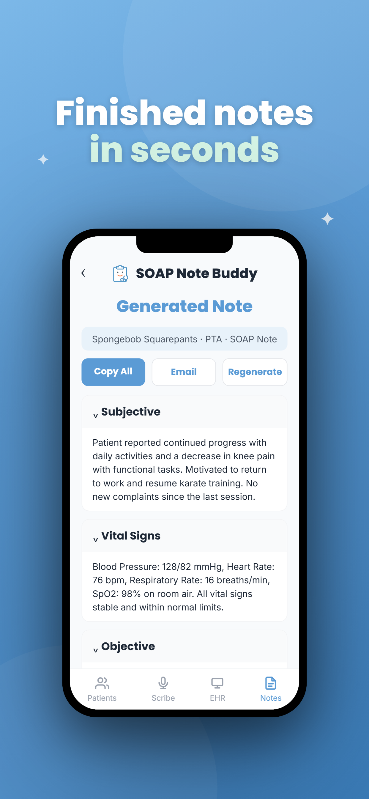SOAP Note Buddy screenshot 4