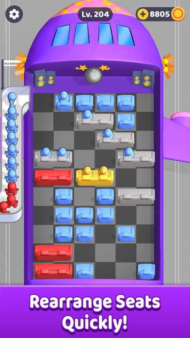 Plane Jam: Seat Sorting Screenshot